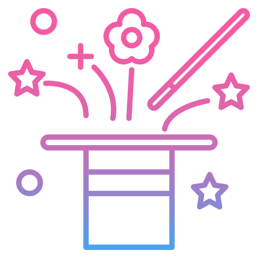 magia icono gratis