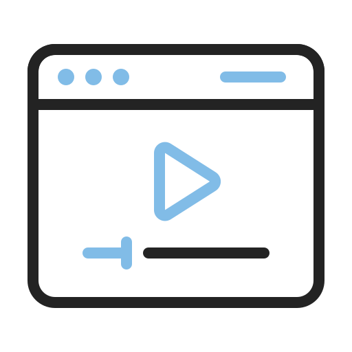 Video player free icon Video player free icon