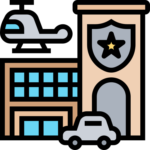 Полицейский участок бесплатно иконка