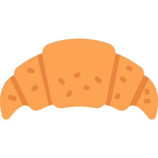 croissant grátis ícone croissant grátis ícone