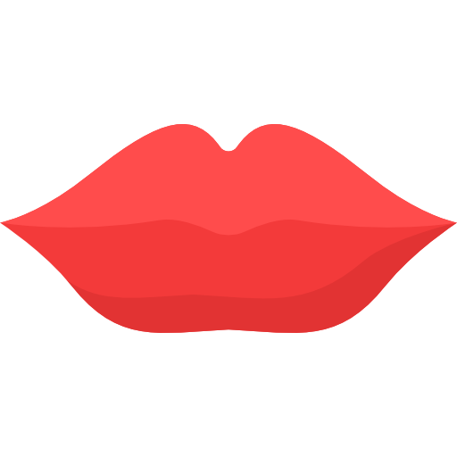 labios icono gratis