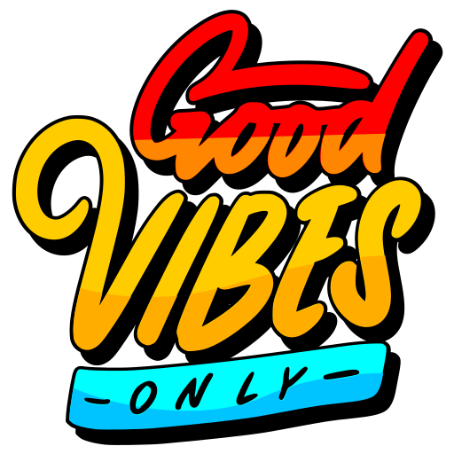 Only Good Vibes Clip Art