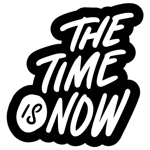 The time is now Stickers - Free miscellaneous Stickers