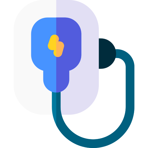 estación de carga icono gratis