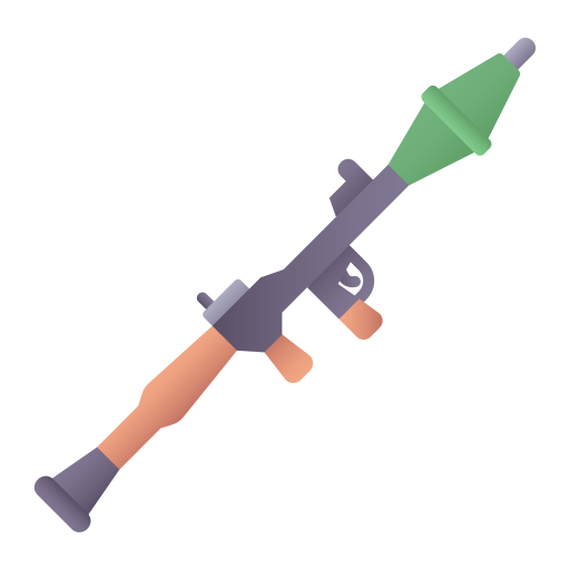 Rocket Launcher Generic Flat Gradient Icon