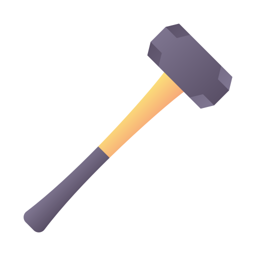 Sledgehammer - Free construction and tools icons