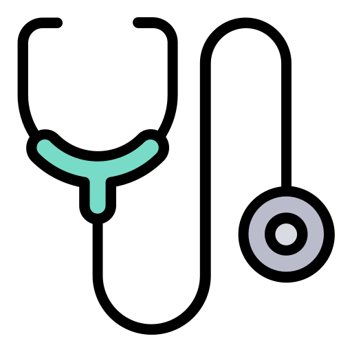 Stethoscope Generic Outline Color icon