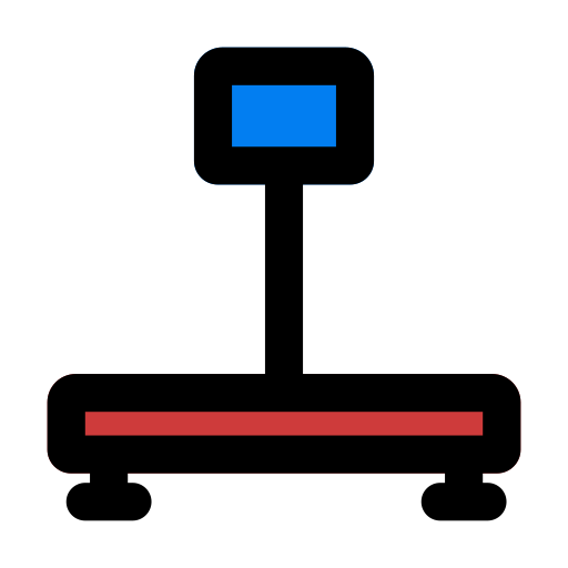 peso de la escala icono gratis