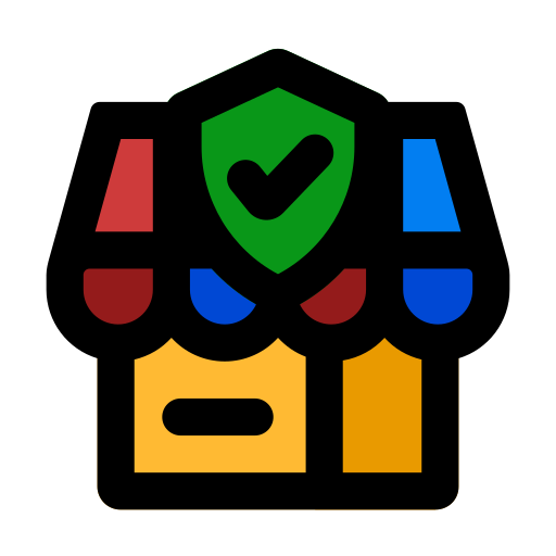 vendedor confiable icono gratis