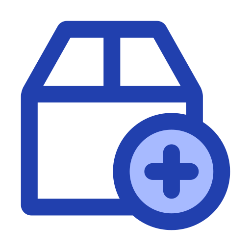 Add product Generic Blue icon