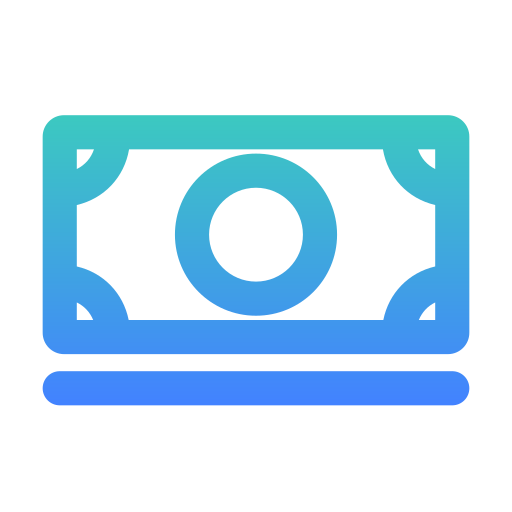 dinero en efectivo icono gratis