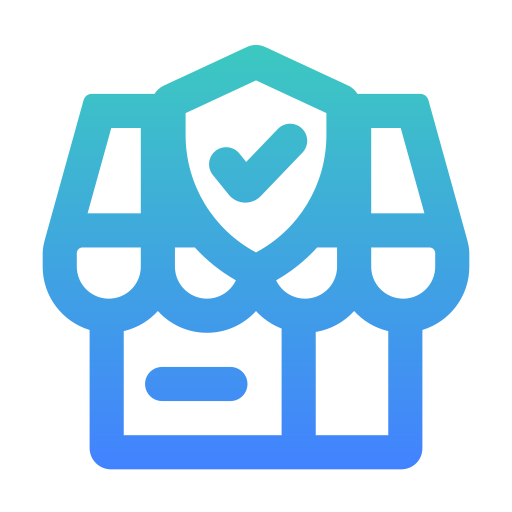 vendedor confiable icono gratis