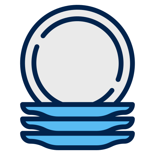 Plate Generic Blue icon