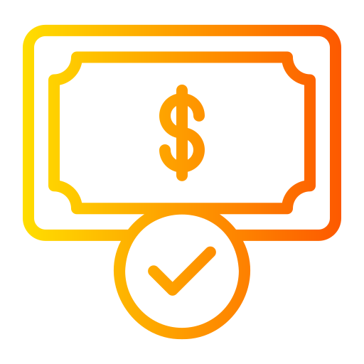 Cash payment free icon