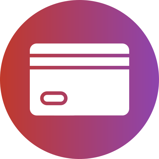 Credit card Generic Flat Gradient icon