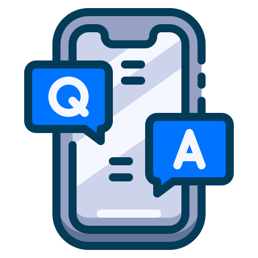 Question and answer free icon Question and answer free icon