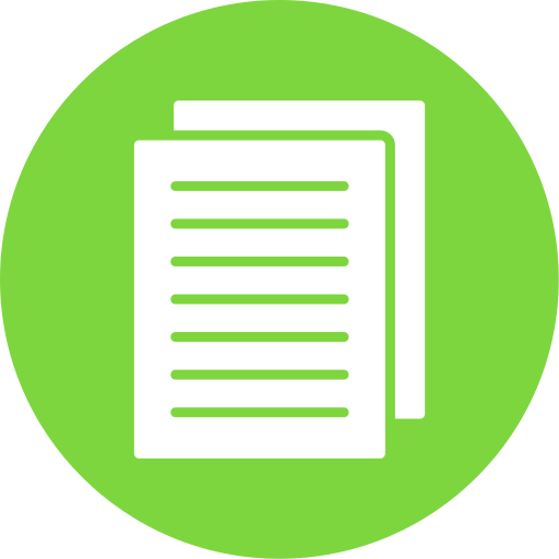 Document Generic Circular icon