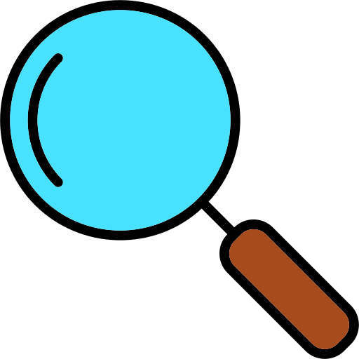 Search Generic Outline Color icon