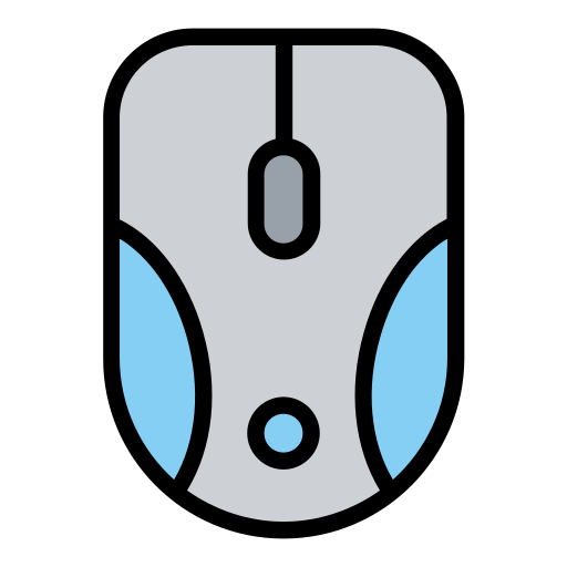 Mouse Generic Outline Color icon