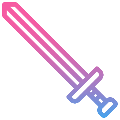 Sword Generic Gradient icon