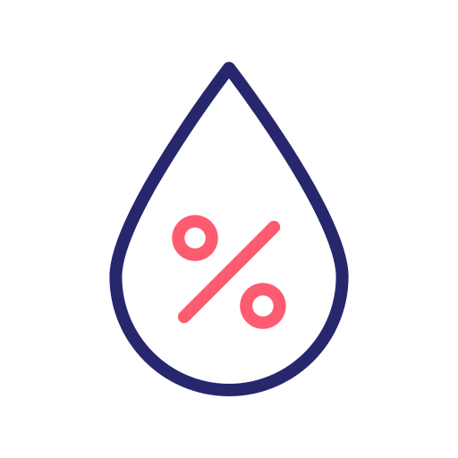 Humidity free icon Humidity free icon