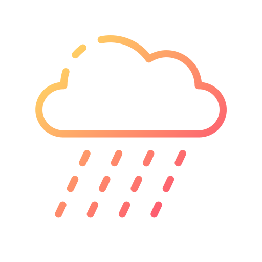 lluvia pesada icono gratis