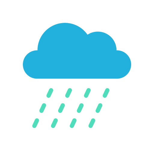 lluvia pesada icono gratis