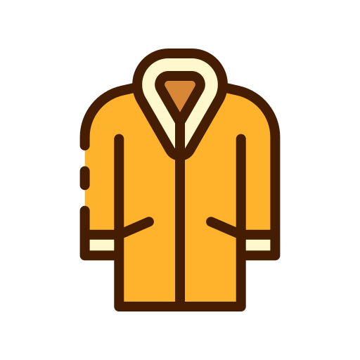 Long coat - free icon