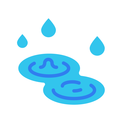 Puddle free icon