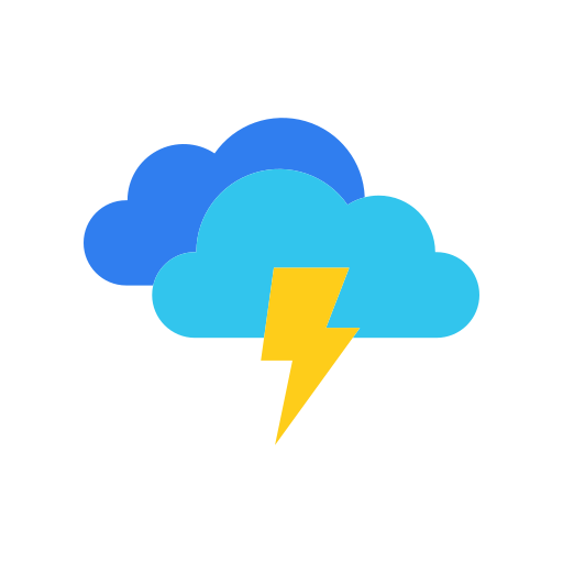 Thunderstorm - Free weather icons