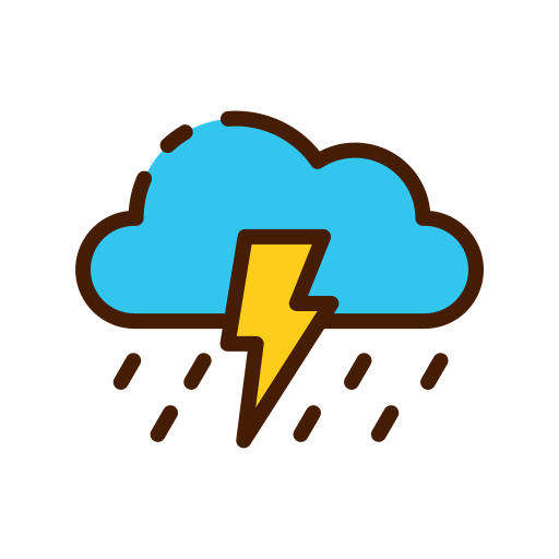 tormenta icono gratis