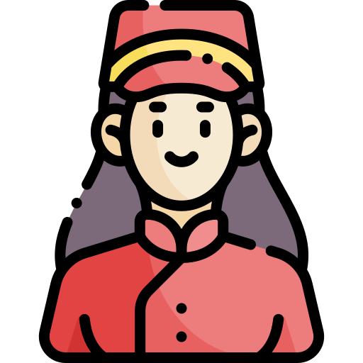 chasseuse Icône gratuit