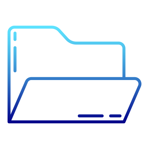 Folder Generic Gradient icon