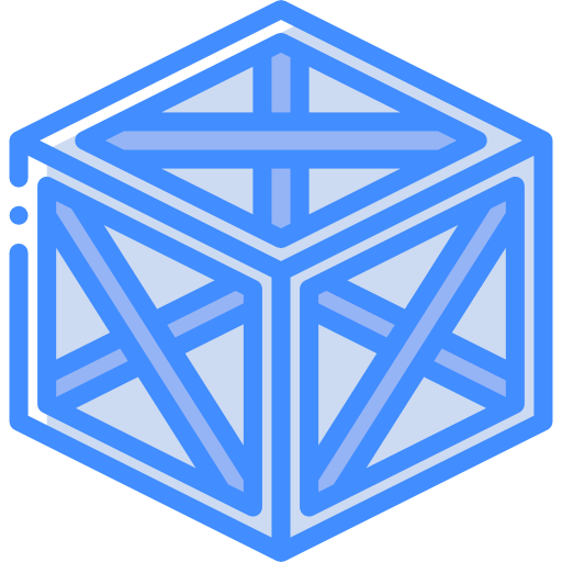 Box Basic Miscellany Blue icon