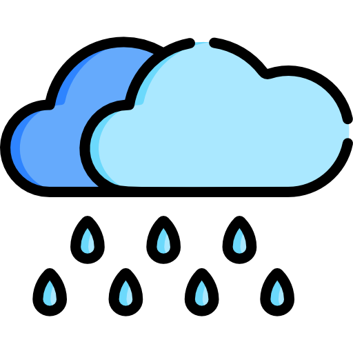 Rain - Free weather icons