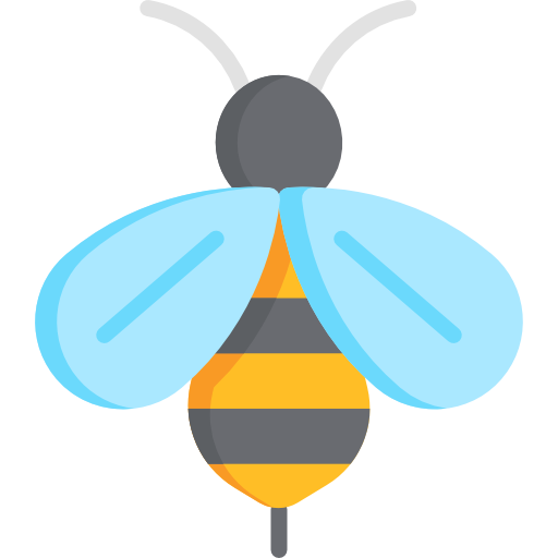 abeja icono gratis