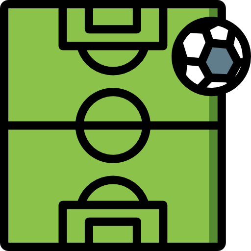 campo de fútbol icono gratis