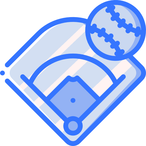terrain de baseball Icône gratuit