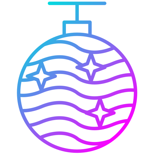 bola de disco icono gratis