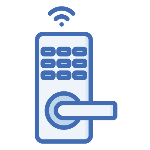 Smart door - Free networking icons