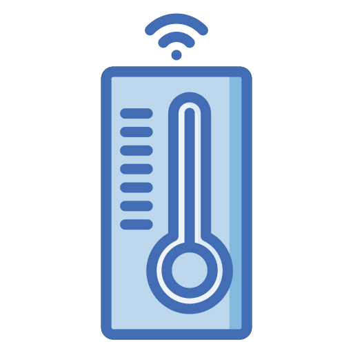 temperatura inteligente icono gratis