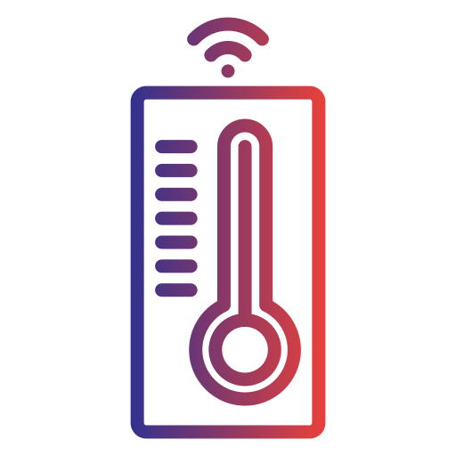 temperatura inteligente icono gratis