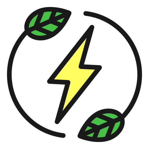 Éco-énergie Icône gratuit