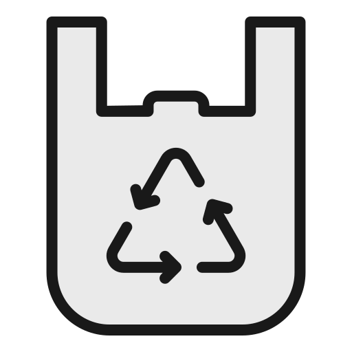 bolsa de reciclaje icono gratis