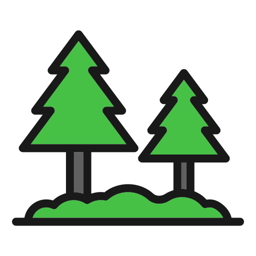 Tree Generic Outline Color icon