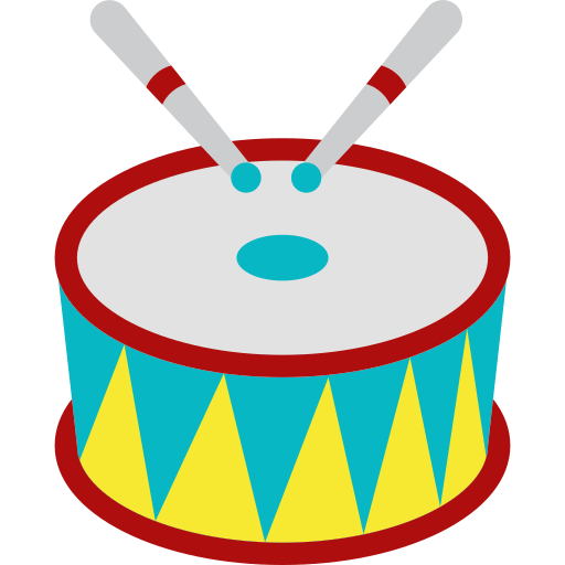 Drum Generic Flat icon