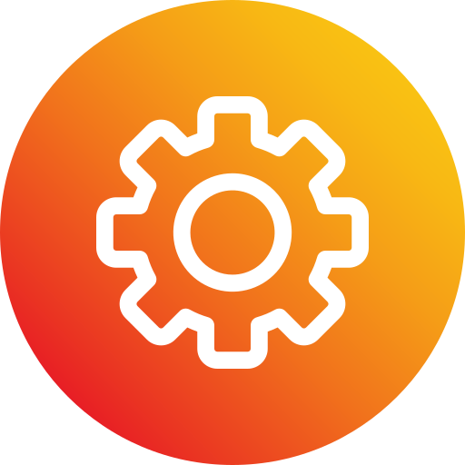 Gear Generic Flat Gradient Icon