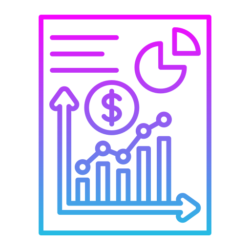 gráfico de barras icono gratis