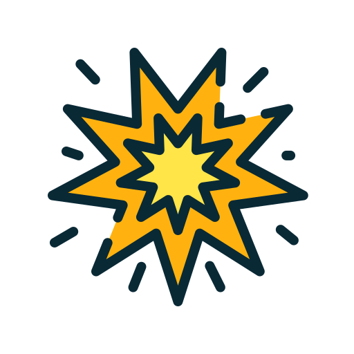 Explosion - free icon