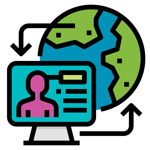 Cyberspace free icon Cyberspace free icon